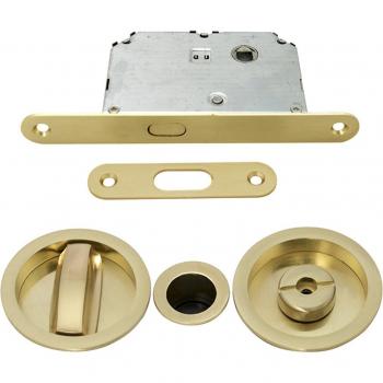 Kit Corredera Redonda Condena SV-KITR Dorado Satinado