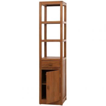 MCW‑M86 B‑Grade Teak Regal für Badezimmer – 180 × 40 cm