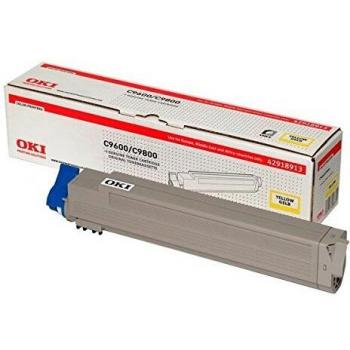 OKI Toner 1x Gelb 15000 Seiten (42918913)