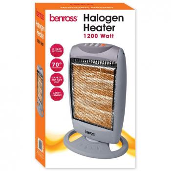 HALOGEN HEATER 1.2KW oscillating model