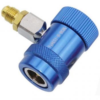 Conector Manual de Aire Acondicionado R1234yf Rojo/Azul