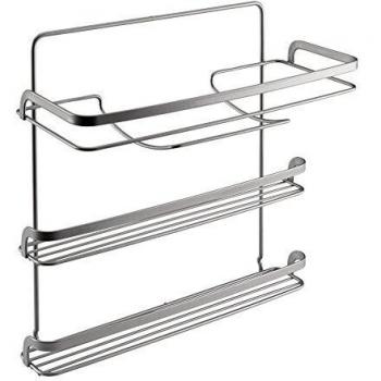 Metaltex Eureka! Porta rotoli da cucina a 3 piani