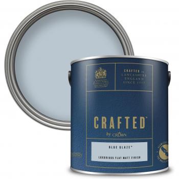 Crown Blue Glaze Flat Matt 2.5 Litres