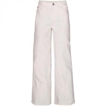 Vaqueros Ancho Blanco Annemay para Niña