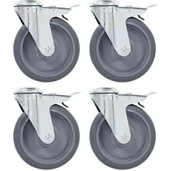 8 pcs. Swivel Casters by Vidaxl