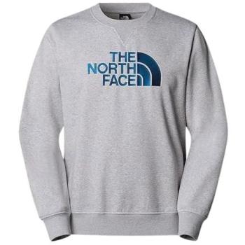 Felpa The North Face Drew Peak Crew tonalità grigio chiaro / azzurro – XL