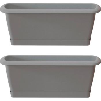 Wellhome Jardín Gris – Kit de 2 Respanas