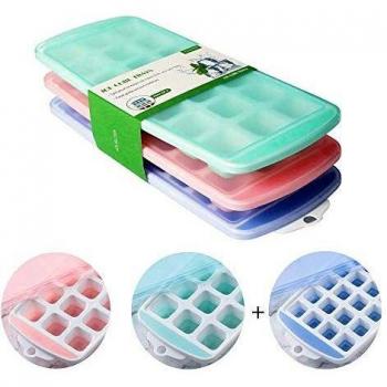 36‑Cube Silicone Ice Tray Kit – Baby Food & Whiskey Ready