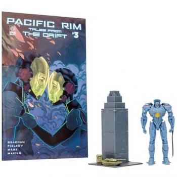 Pacific Rim Gypsy Danger 4 Figurine with Comic