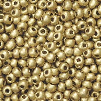 Prandell Rocailles Gelbgold 6‑Stück – 2,5 mm – 13 g/Pack