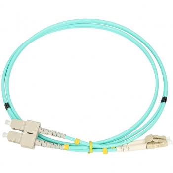 Cable de Conexión Extralink SC/UPC-LC/UPC Monomodo Dúplex 1m