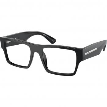 Prada PR A08V 16K1O1 Black Square Eyewear