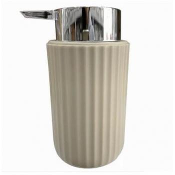 Distributeur de Savon Liquide Armoire de Bain Beige