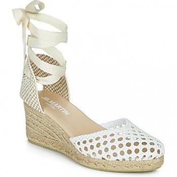 JB Martin White Espadrilles for Women