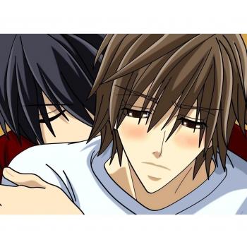 Junjou Romántica: 33x24 pulgadas en Tela Seda