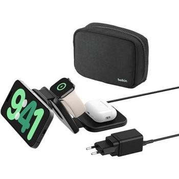 Belkin BoostCharge Pro – Magnetische 3‑in‑1 Reise-Ladestation