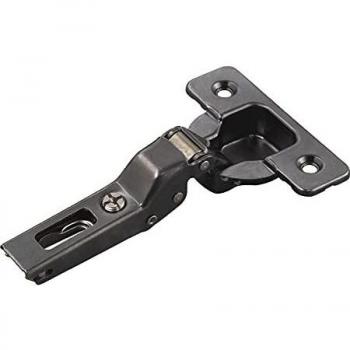 Salice Série 200 Charnière Invisible – Coudure 0 mm – Décor Nickelé – Entraxe 48 mm – Fixation à Tourillons – Montage En – Ressort Inclus