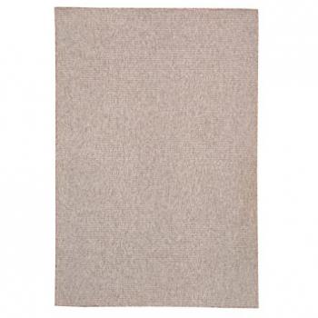Alfombra Sin Pelo Beige 100x150 cm