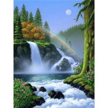 Kit Peinture Diamant Cascade 20x30cm