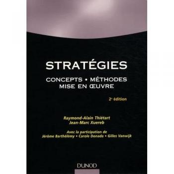 Stratégies : Concepts, méthodes, mise en oeuvre