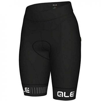 Traguardo XL Women's Cycling Shorts – Alé Black & White