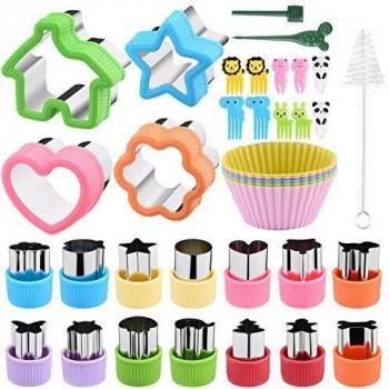 Kuchen‑ und Fondant Ausstecher AOYAR – 36‑Stück Set mit Ergonomischem Griff