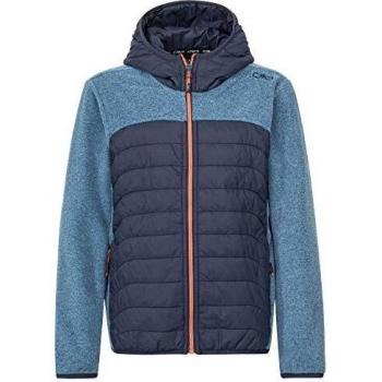 CMP Jungen Jacke Boy Jacket FIX Hood 38H2684 MAIOLICA Mel. 140 – Outdoor‑Windbreaker