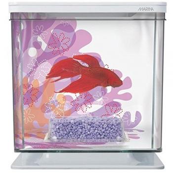 Kit d'aquarium Betta Flower 2l