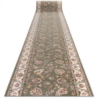 Eco‑Friendly Wool Nain Green‑Blossom Runner – 1 m × 1.5 m