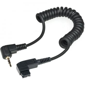 Cable de disparo 1S Kaiser 7008 para Sony/Minolta – Multitrig AS 5.1, 3 pines negros