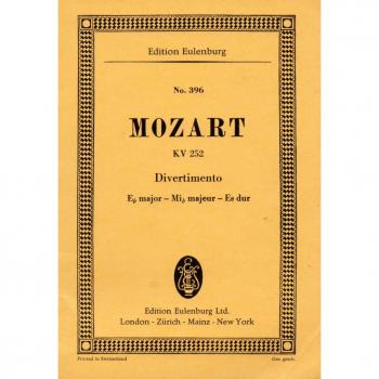 Partitions classique EULENBURG MOZART W.A.