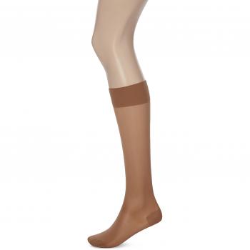 Dim Women's MB Contention 40 DEN Support Stockings, Beige (Caramel), Large