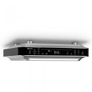 Auna KRCD‑100 Kitchen Cabinet Radio, CD/MP3/Bluetooth – Black