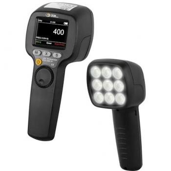 PCE DSX‑10 Digital Stroboscope (60–999,999 rpm)
