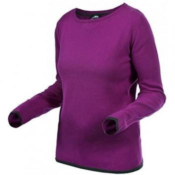 Pull femme Trespass en coton – L – azalée