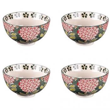 Coffret de 4 coupelles 11 cm Cottage