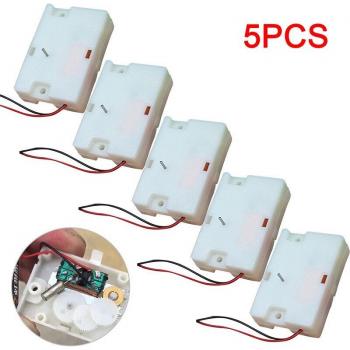 5er Pack DC 1,5 bis 3 Volt Bürstenloser Puls-Schrittmotor mit geringer Verzögerung