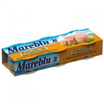Tonno Mareblu ExtraGusto in Olio di Girasole 80g (confezione da 3)