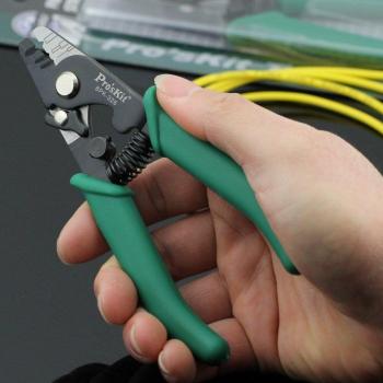ProStrips 8PK-326: 3‑Port Fiber Optic Cable Stripper, Made in Taiwan