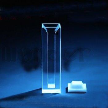 10mm UV Quartz Cuvette 1.75ml with Lid