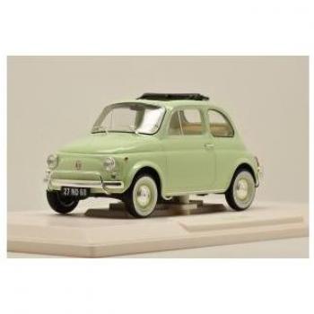 Fiat 500 L 1968 Miniatuurauto Lichtgroen met Speciale Verpakking