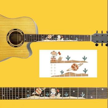 Calcomanías para diapasón de ukelele