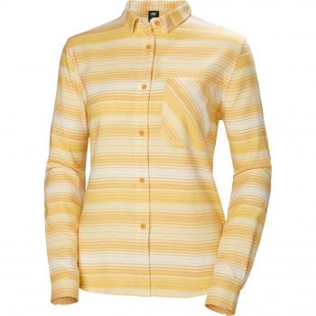 Chemise femme Helly Hansen Lokka Flanelle Jaune XS