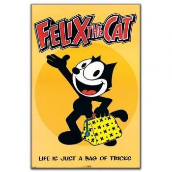 Figurine Felix le Chat en bois – Artopweb EC20368 – 60×90×1,8 cm
