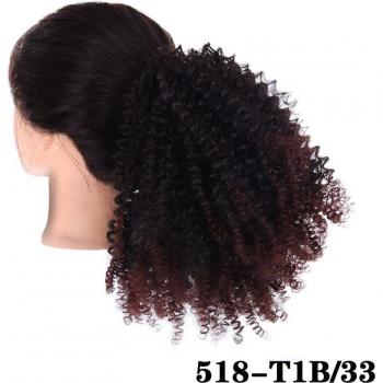 Perruque Femme Boucles Noires