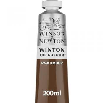 Winton Oil Colour Tube 200ml Raw Umber