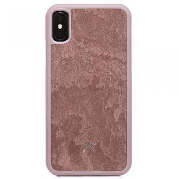 IPhone XS Max Steinhülle EcoBump Stone – rötlich