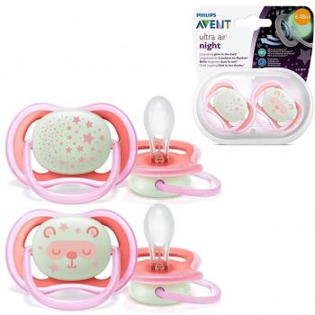 AVENT Šidítko Ultra Air Noční 6-18 m
