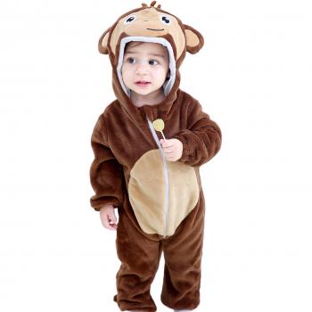 Hooded Long Sleeve Baby Romper