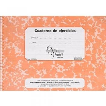 Pentagrama Escolar 4. CD + Cuaderno de ejercicios (C)